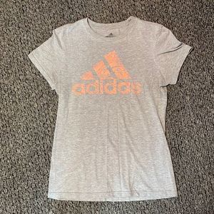 Size small Grey adidas short sleeve T-shirt
